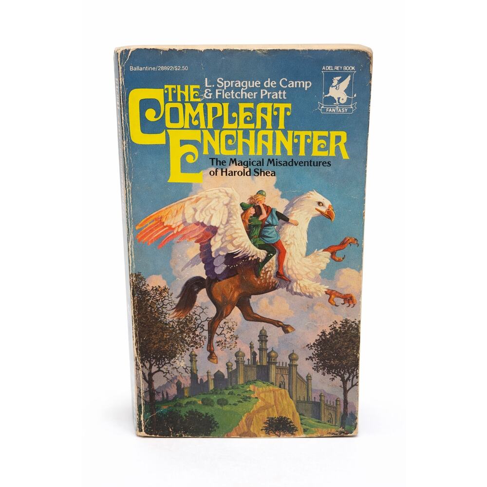 The Compleat enchanter Del Rey paperback De camp Pratt Harold Shea fantasy vntg
